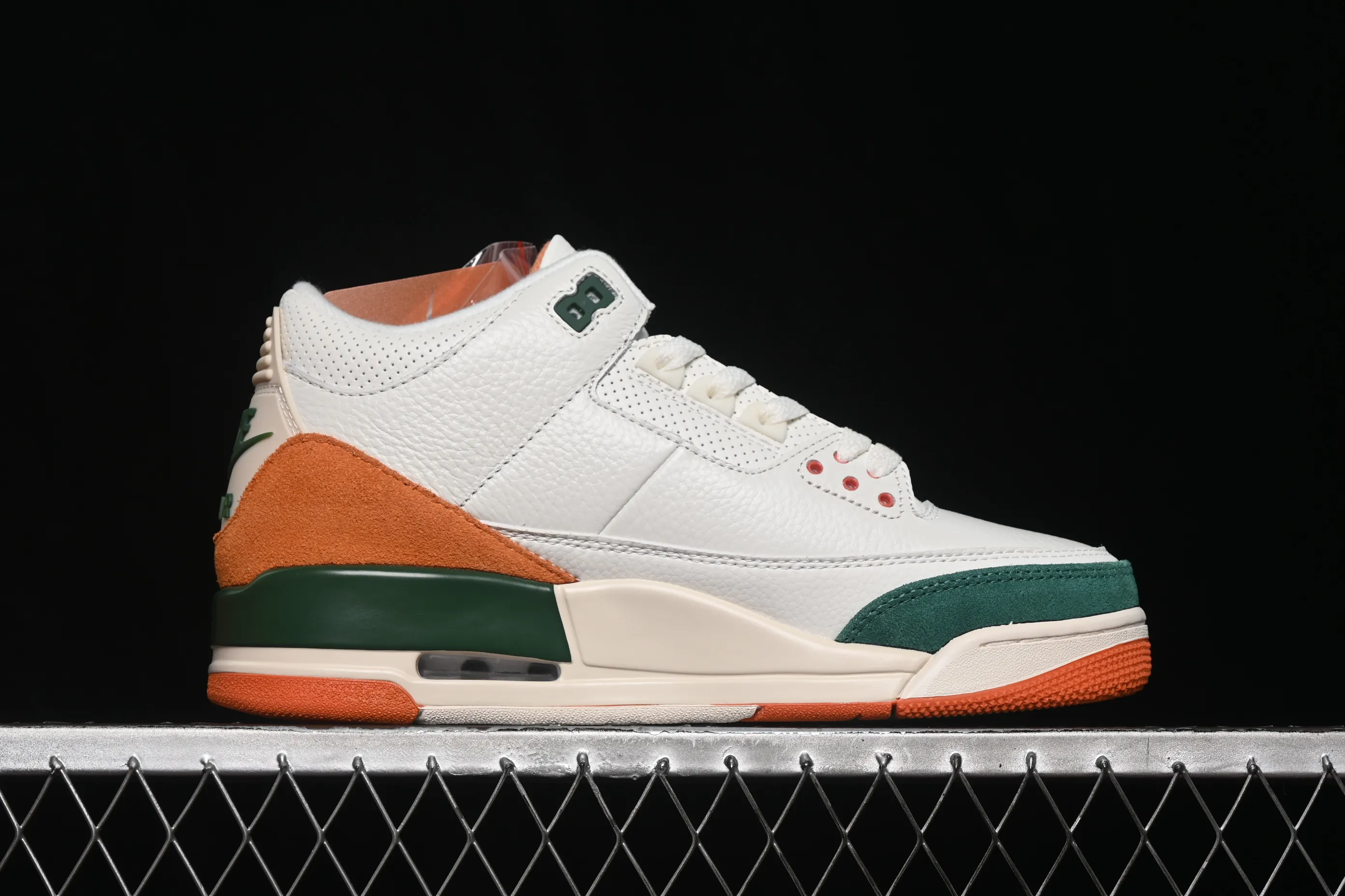 All categories Air Jordan Jordan series basketball shoes Air Jordan 3 Solefly x Air Jordan 3 Retro "Miami" AJ3 Joe 3 Miami joint white green orange IF4491-100